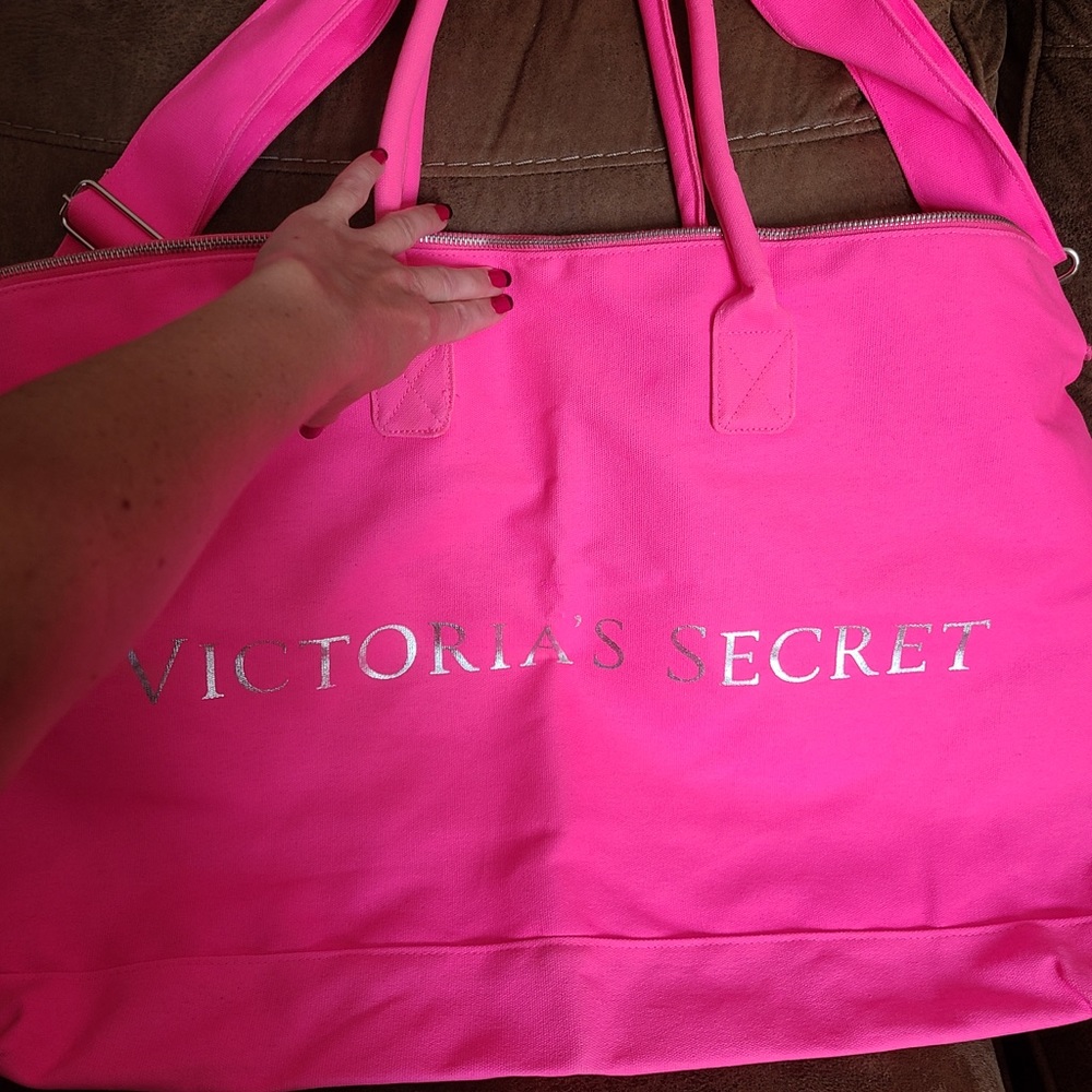 Victoria secret over night tote